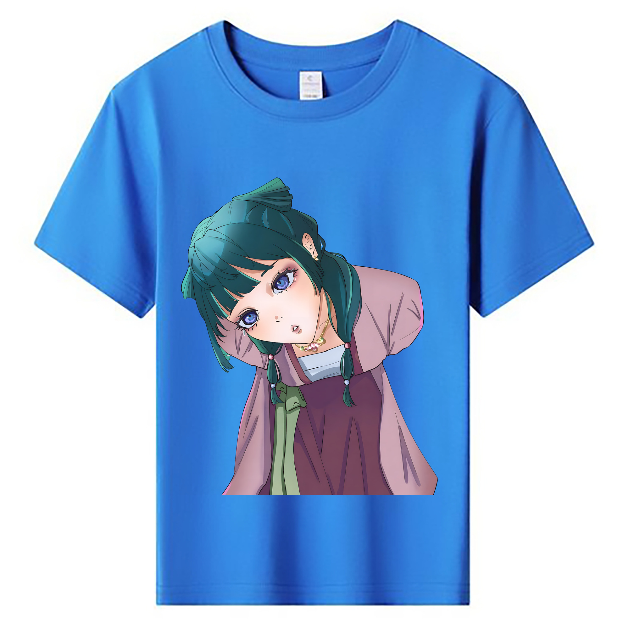 （画像用） 薬屋のひとりごと The Apothecary Diaries 綿100％キッズTシャツ（フロントプリント）